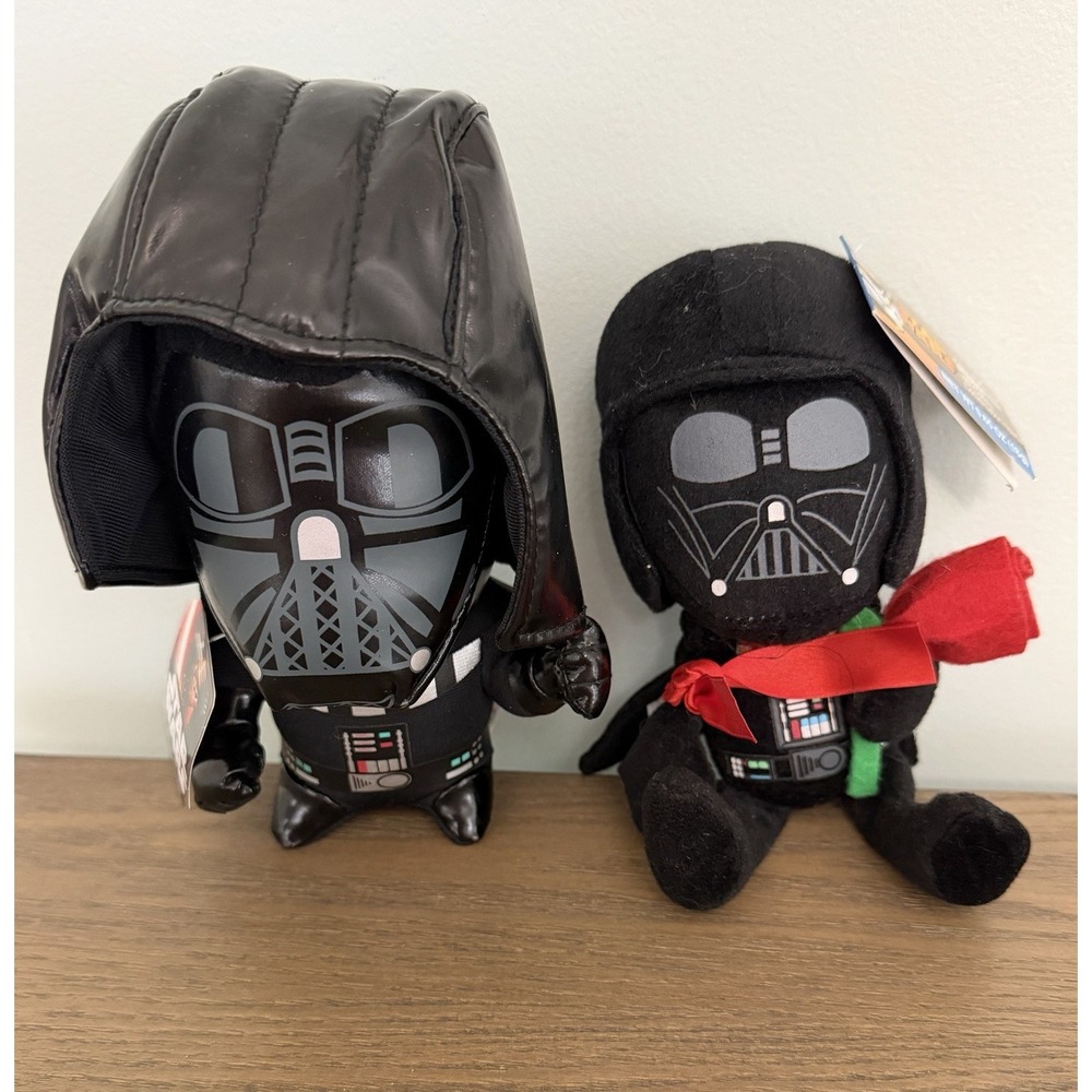 Star Wars Darth Vader Plush Lot‎ Disney Galeries Mini Plush Sith Villain NWT